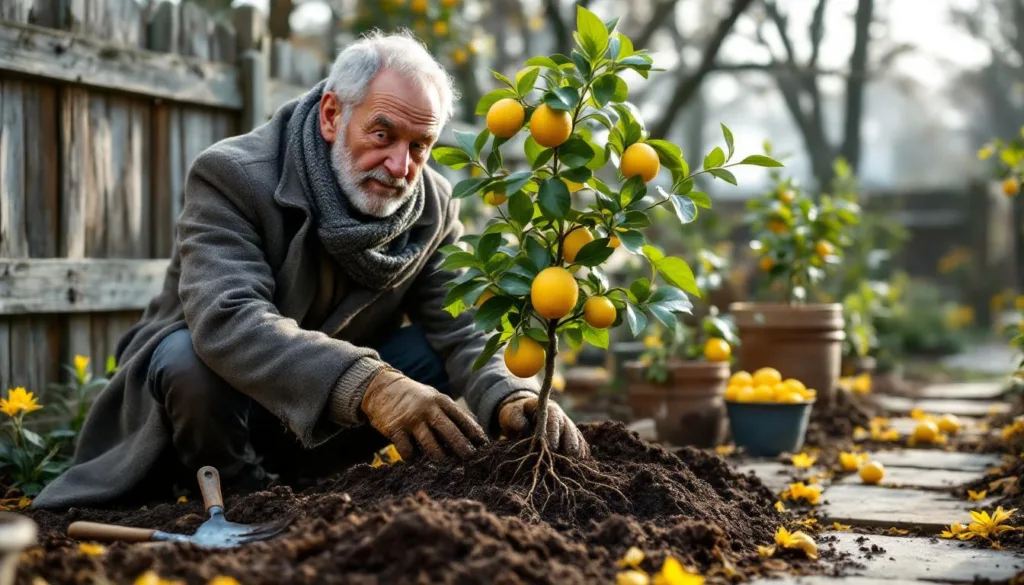 entdecken sie eine besonders einfache methode, wie die alten ihre zitronenbäume am ende des winters erfolgreich umpflanzten und pflegten.