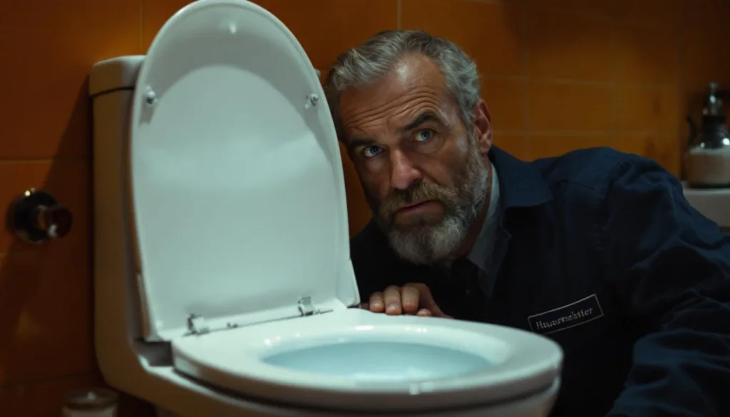 ein erfahrener hausmeister erklärt, warum es gefährlich ist, nachts salz in die toilette zu geben, und welche folgen das haben kann.