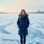 eine studentin erzählt von ihrer interrail-reise nach stockholm und ihrem einzigartigen erlebnis, über das gefrorene meer zu wandern.