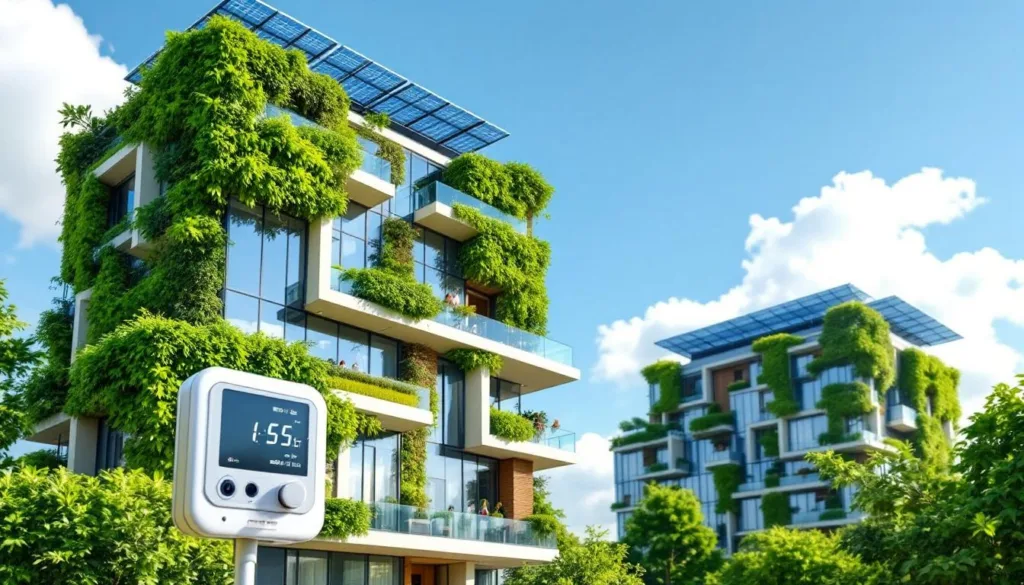 entdecken sie, wie ich durch ein jahr grünes gebäudedesign meine energiekosten drastisch senken konnte. erfahren sie praktische tipps und nachhaltige methoden für effizientes wohnen.