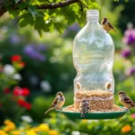 erfahren sie, wie sie aus einer einfachen plastikflasche einen funktionalen und umweltfreundlichen futterspender für vögel basteln können – schritt-für-schritt-anleitung inklusive.