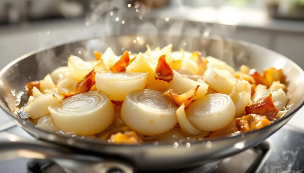 erfahre, warum deine zwiebeln beim anbraten nicht karamellisieren und lerne tipps und tricks, um perfekte karamellisierte zwiebeln zuzubereiten.