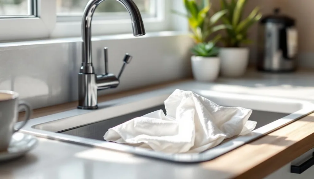 entdecken sie die einfache und geniale routine, warum ich beim verlassen des hauses stets ein glas und ein blatt papier im spülbecken hinterlasse – praktische tipps für einen organisierten alltag.