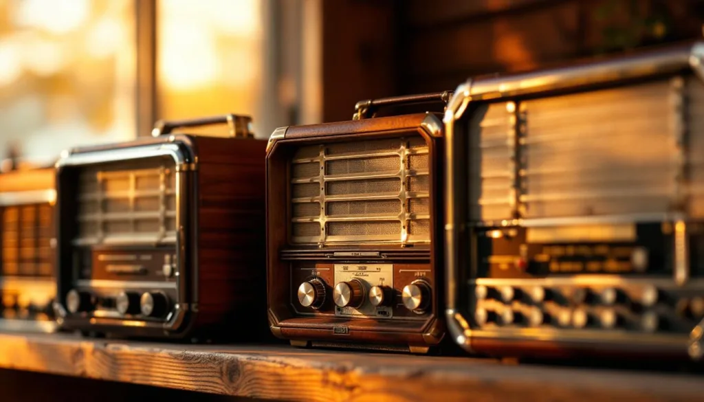 entdecken sie die faszination alter radios mit metallrahmen – ganz ohne bluetooth und digitaltechnik, die nostalgisch die herzen neu erobern.