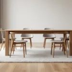 diese formel berechnet genau die perfekte teppichgröße für ihr esszimmer – kein schätzen oder raten mehr nötig.